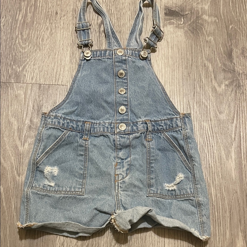 Jessica Simpson- Toddler- Light Blue Denim Overalls